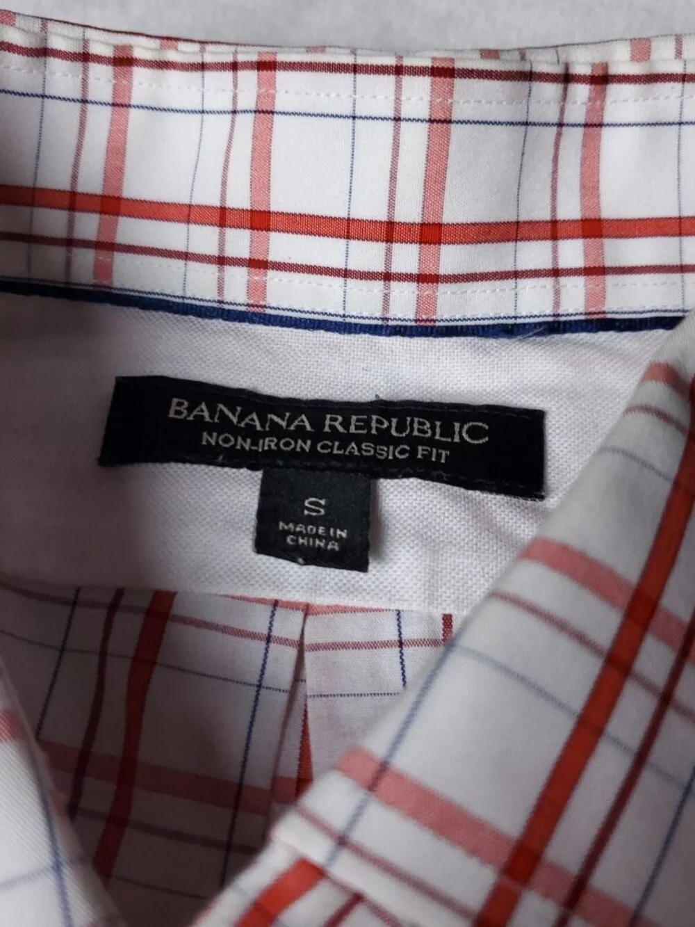 Banana Republic Shirt Mens S Small Classic Fit   Button Long Sleeve Non Iron